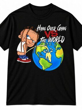 Tom vs The World Hang Over Gang HOG Hip Hop T-shirt